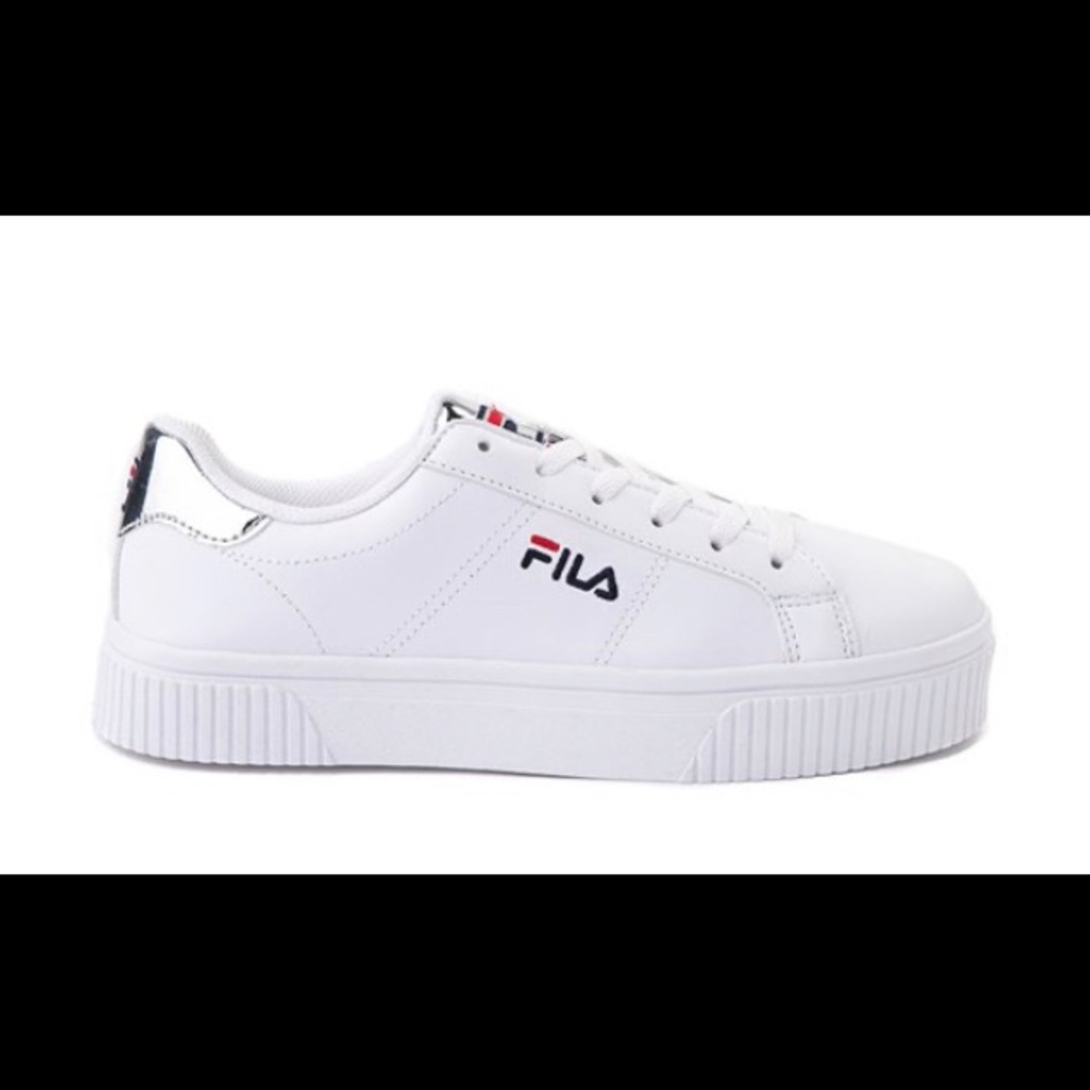 Womens Fila Platform Tennis Shoe